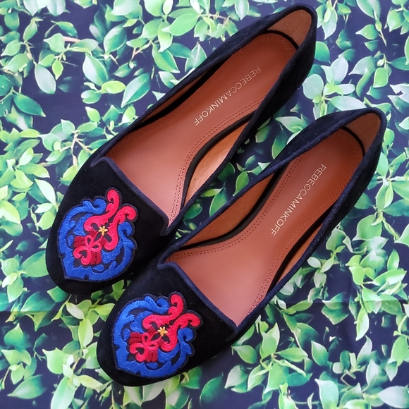 πHPβ¨ BNIB! REBECCA MINKOFF Zodiac Sign Astro Too Flats - Cancer July - Picture 3 of 7